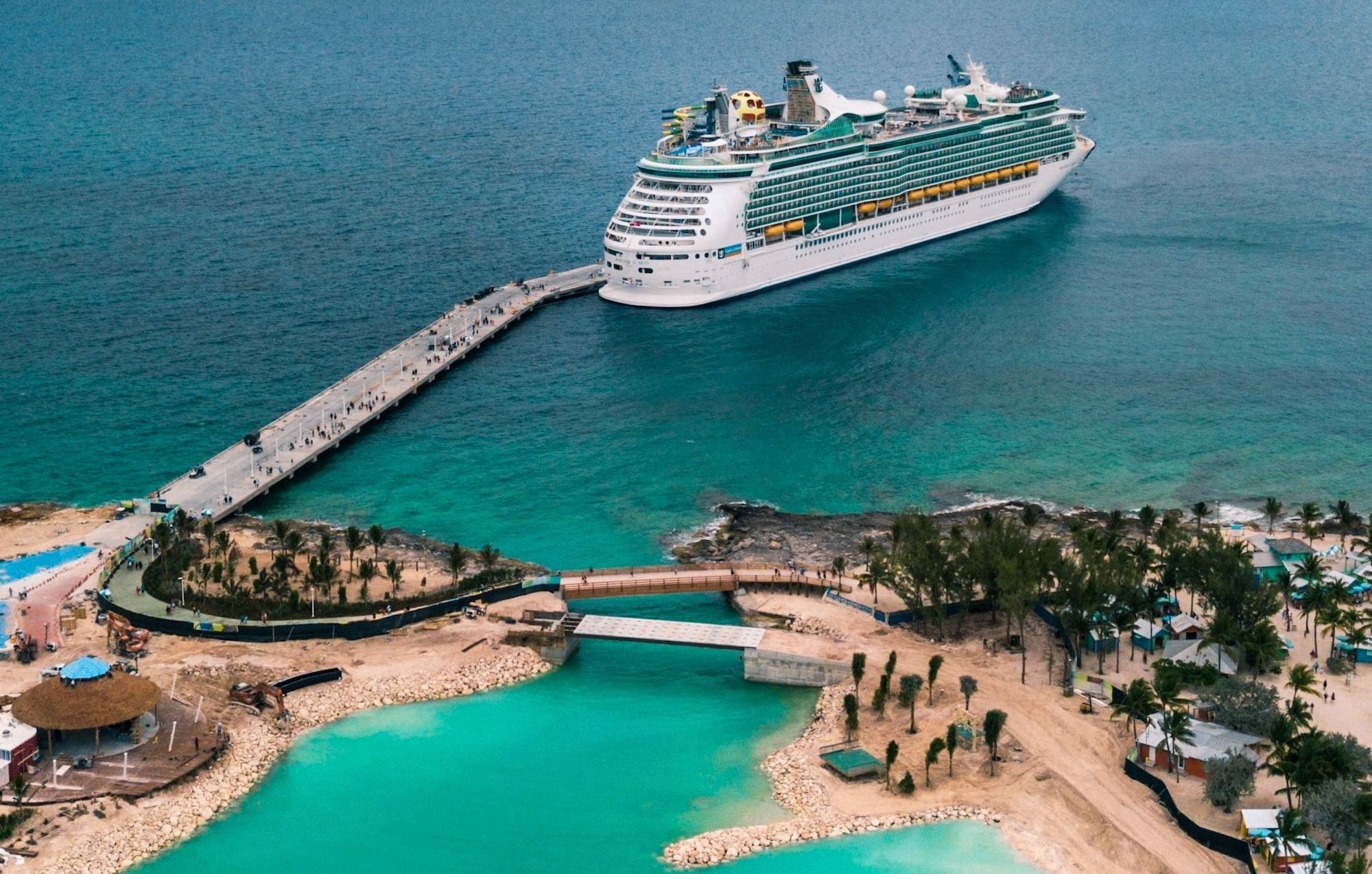 white cruise ship on sea during daytime